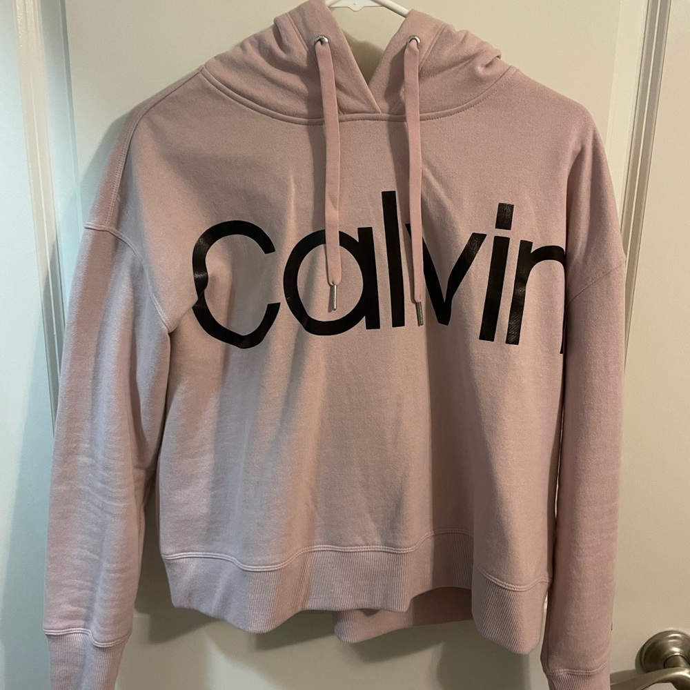 Cropped Calvin sweat shirt